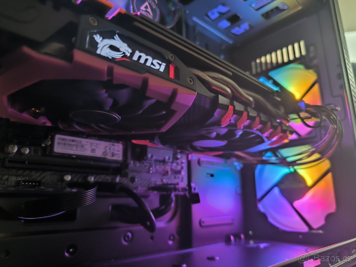 KOMPLET HERNÍ PC SESTAVA I5 8400 GTX 1070 8GB WIN 11 - 10