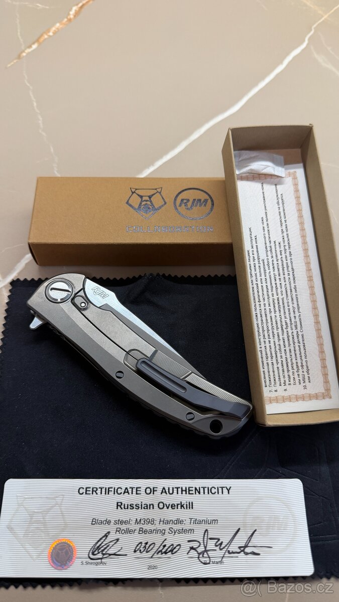 SHIROGOROV LIMITED EDITION RJ MARTIN RUSSIAN OVERKILL M398 - 10