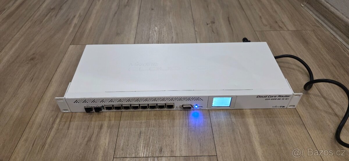 MIKROTIK • CCR1009-8G-1S-1S+ • MikroTik CloudCore Router - 10