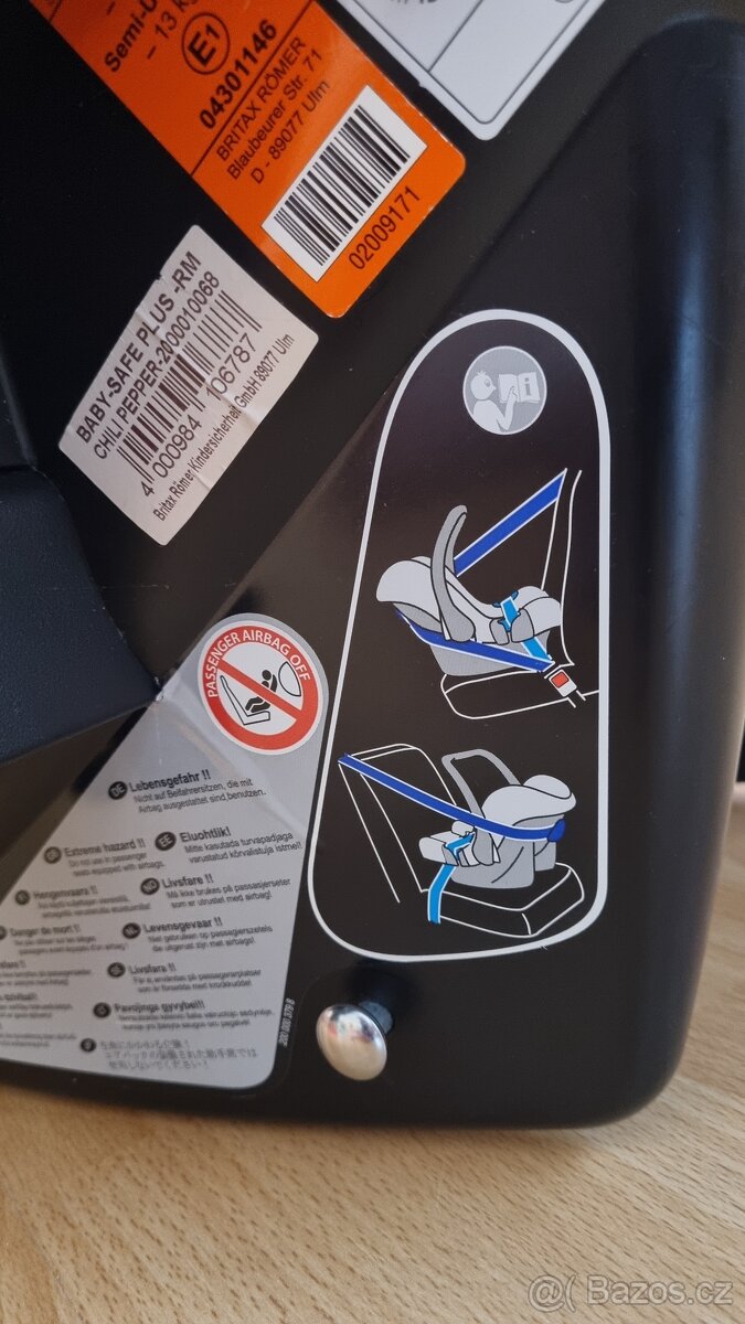 Britax Römer Baby-Safe Plus - RM (do 13kg) - 10
