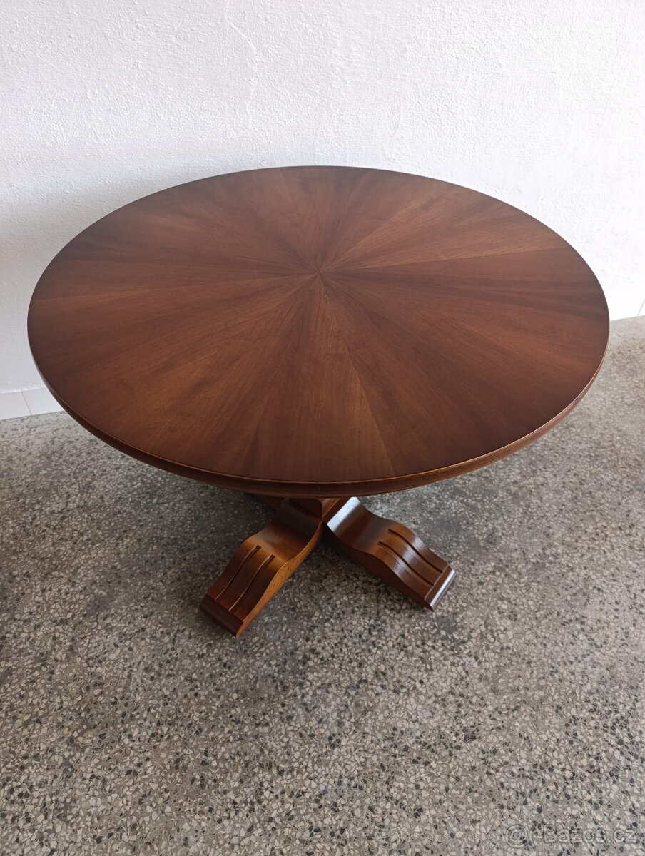 Rustikální konferenční stolek, nábytek z masívu, stůl - 10