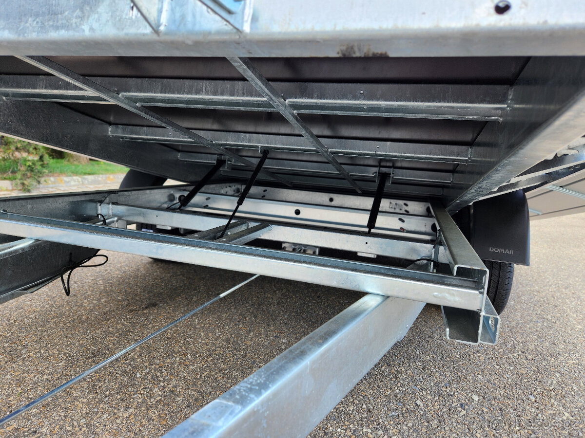 Sklopka Temared, ALU bočnice, 406x204cm, 2700kg, nájezdy - 10