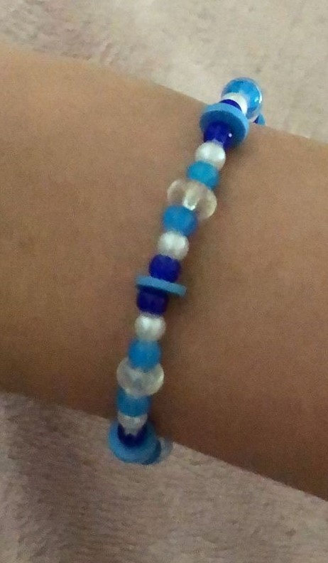 Poutka k mobilu, náramky a přívěsky z korálků - různé druhy - 10