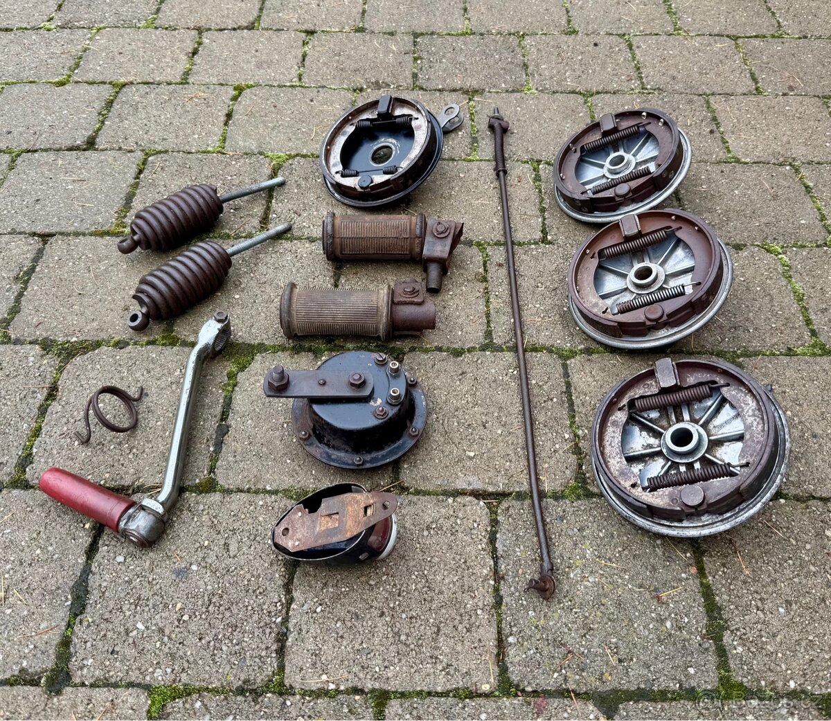 ČZ 125 150 C, Jawa perak, pionýr - díly - 10