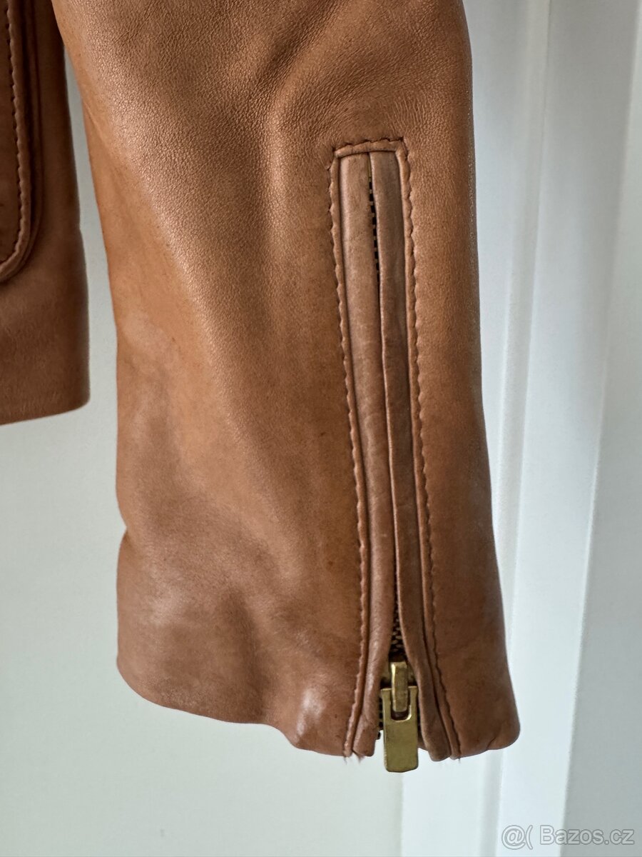 Kožená bunda H & M NOVÁ - 10