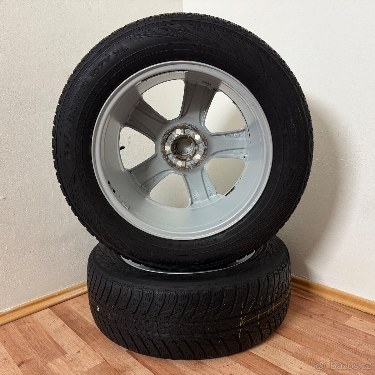 FORD EDGE/KUGA 5x108 R18 ET55+ZIMNÍ 235/60R18 5mm - 10