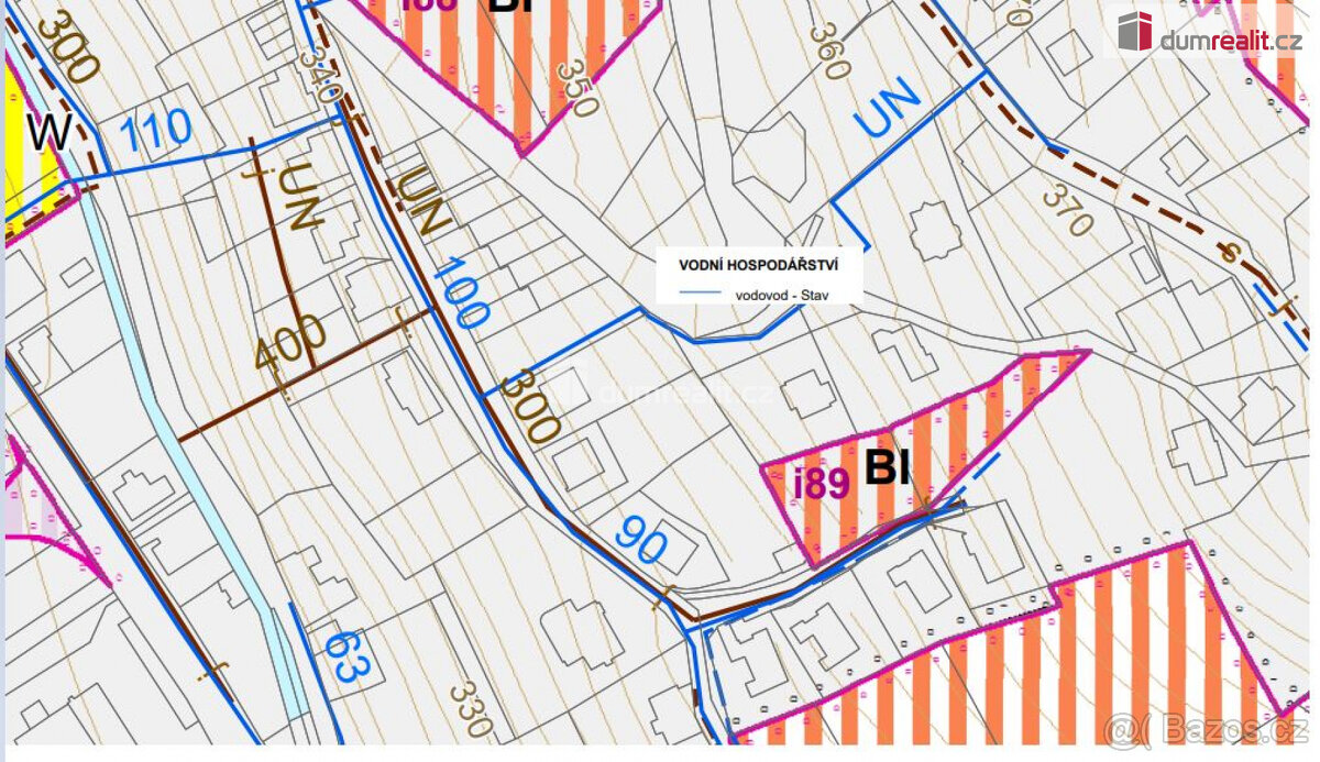 prodej stavebního pozemku Semily, 728 m2 - 10