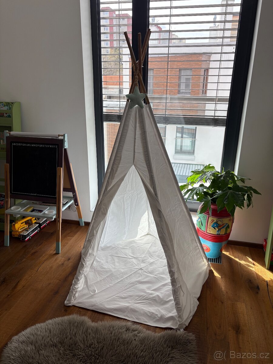 Dětský stan na hraní / teepee - 10