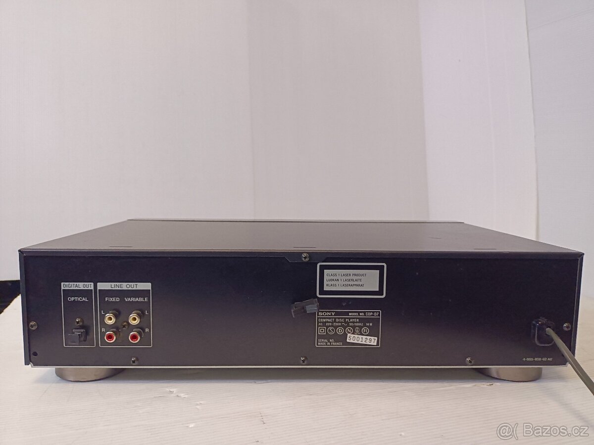 SONY přehrávač CDP-D7 - 10