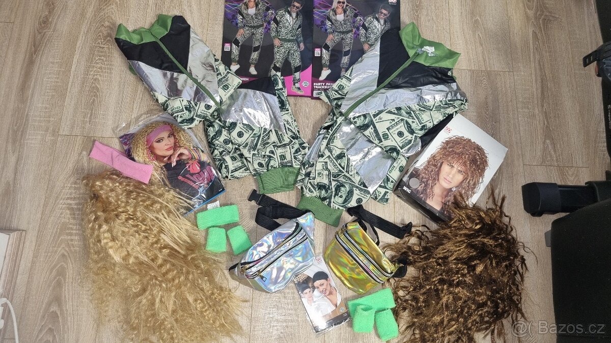 Prodám 2xstylový párový retro kostým velikost M a XL. - 10