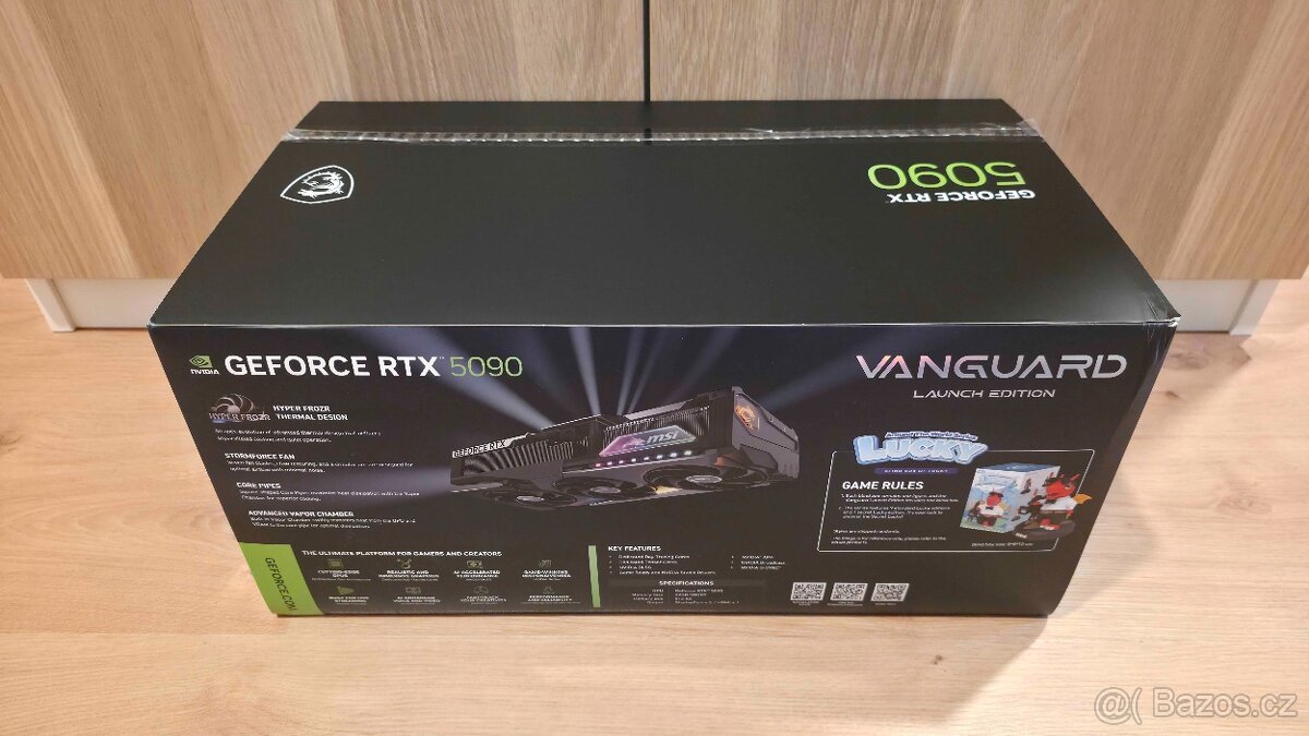 MSI GeForce RTX 5090 32G VANGUARD SOC LAUNCH EDITION - 10