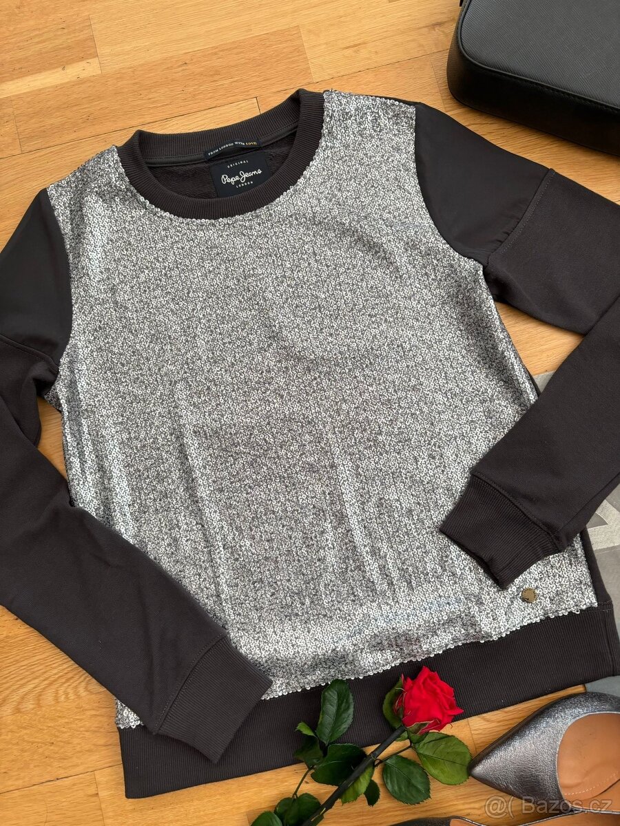 PEPE JEANS halenka mikina XS - 10