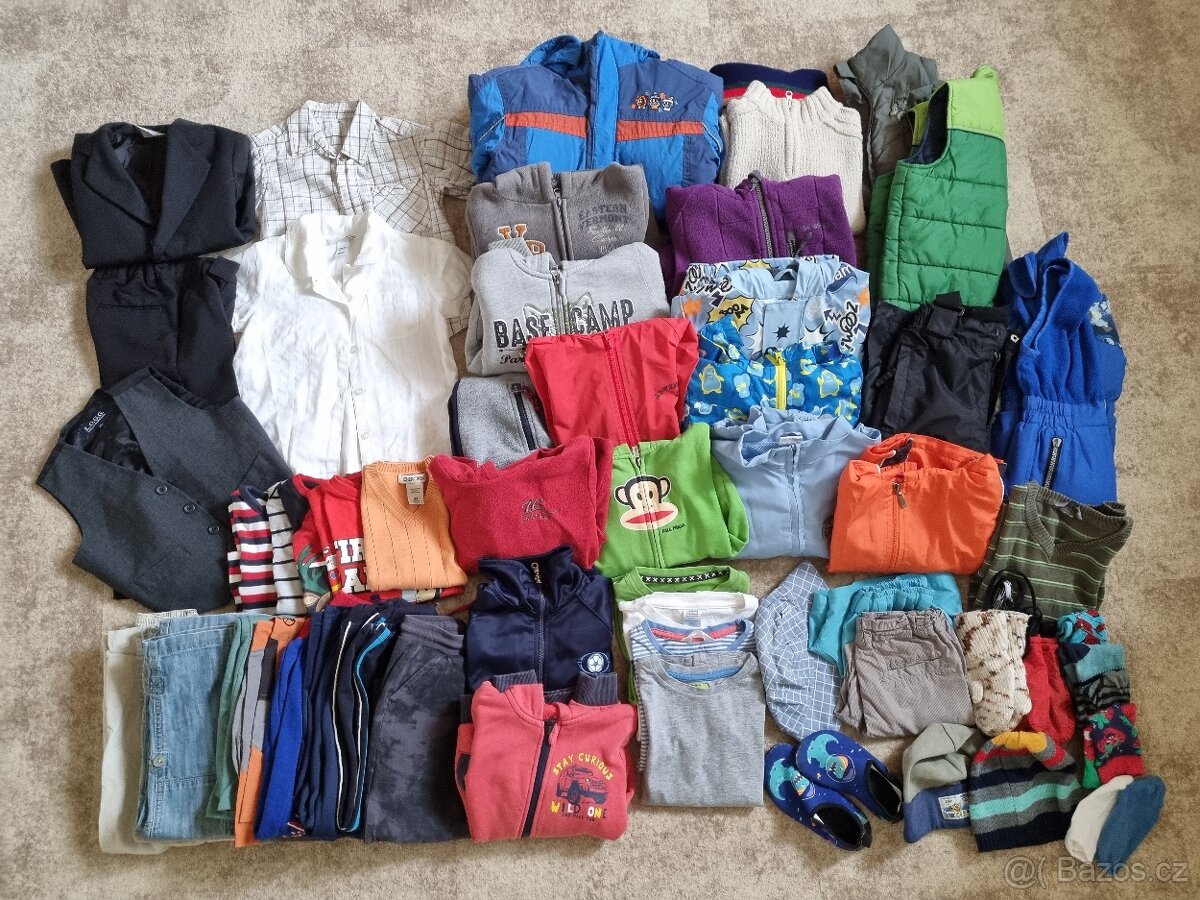 Balík chlapeckého oblečení velikosti 98 – 110, 3.5 – 5 let - 10