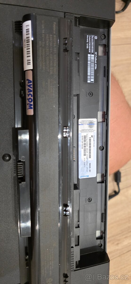 Notebook HP Probook 4730s, i5, 8GB, 500GB SSD, nová baterka - 10