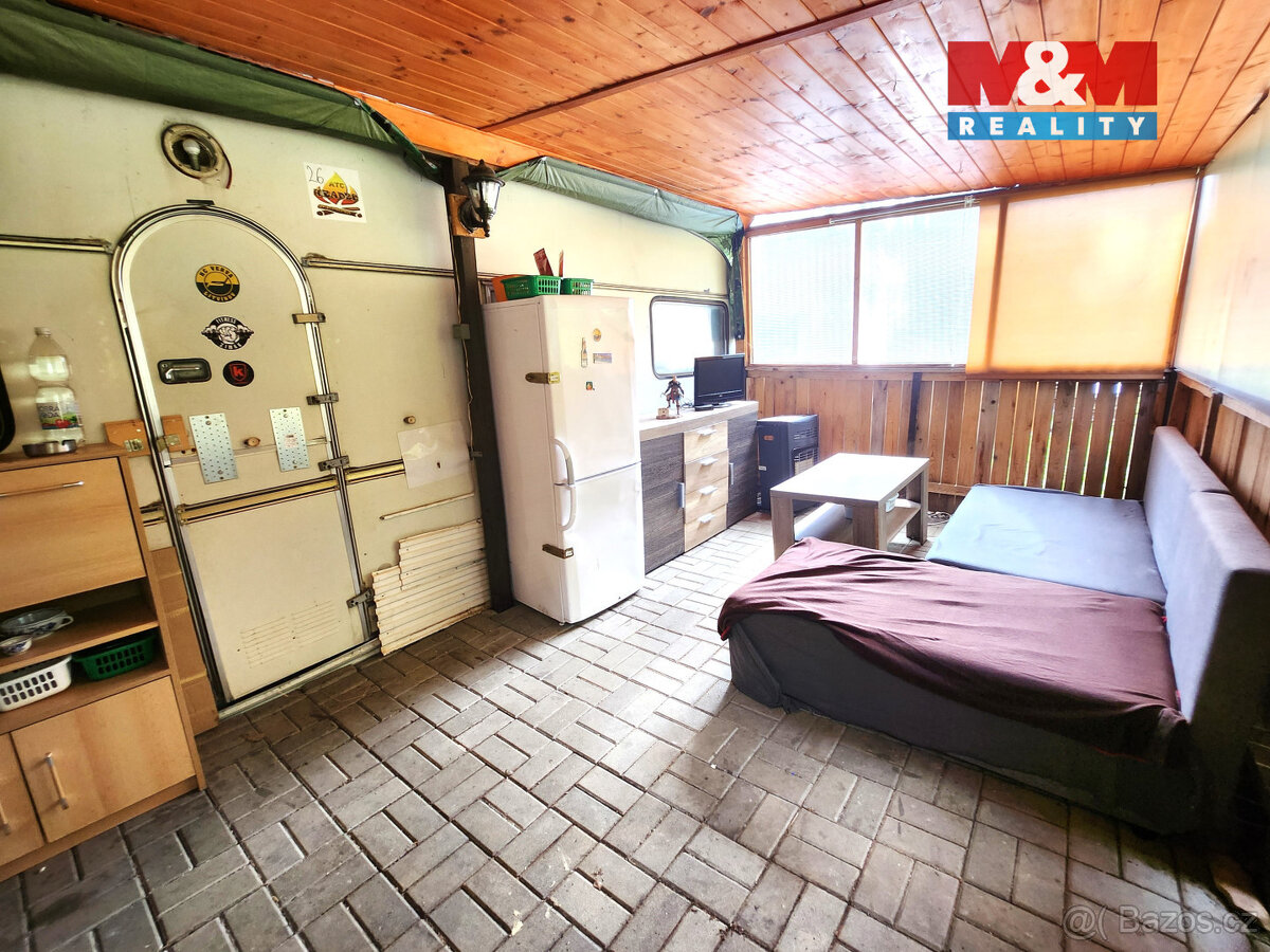 Prodej, karavan s dřevěnou přístavbou, Hradec u Kadaně - 10