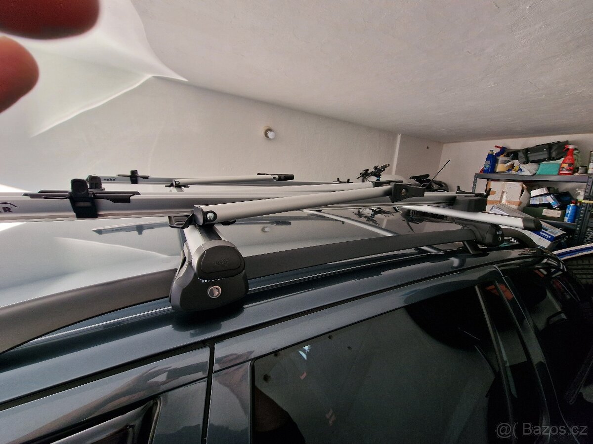 Střešní příčníky + 2× nosič kol HAKR – možnost komplet nebo - 10