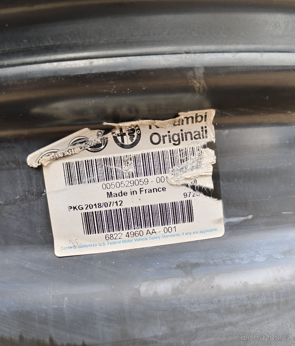 Plechové disky Fiat "Výprodej skladu" - 10