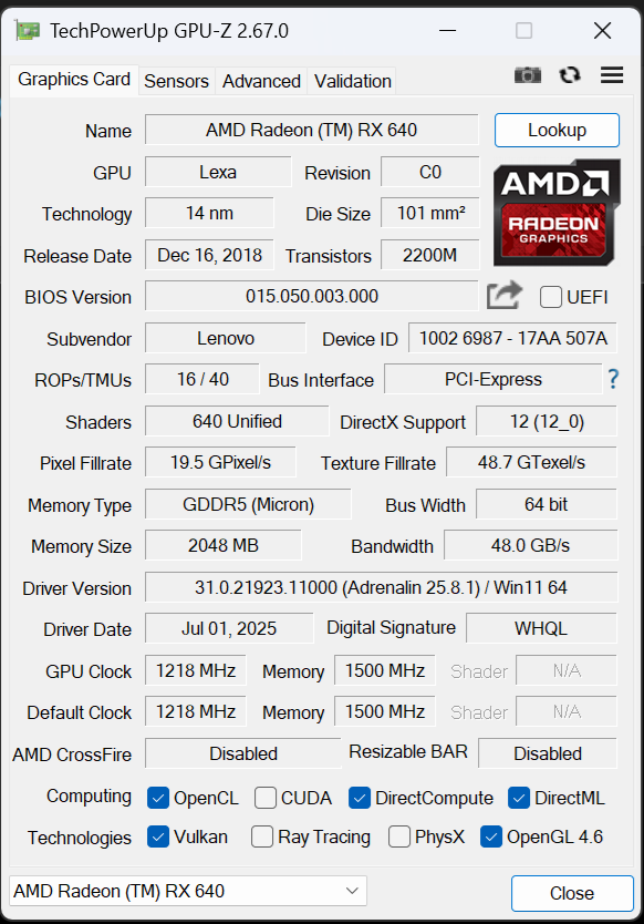 Lenovo ThinkPad E14 (i7-10510U|Radeon RX 640) - 10
