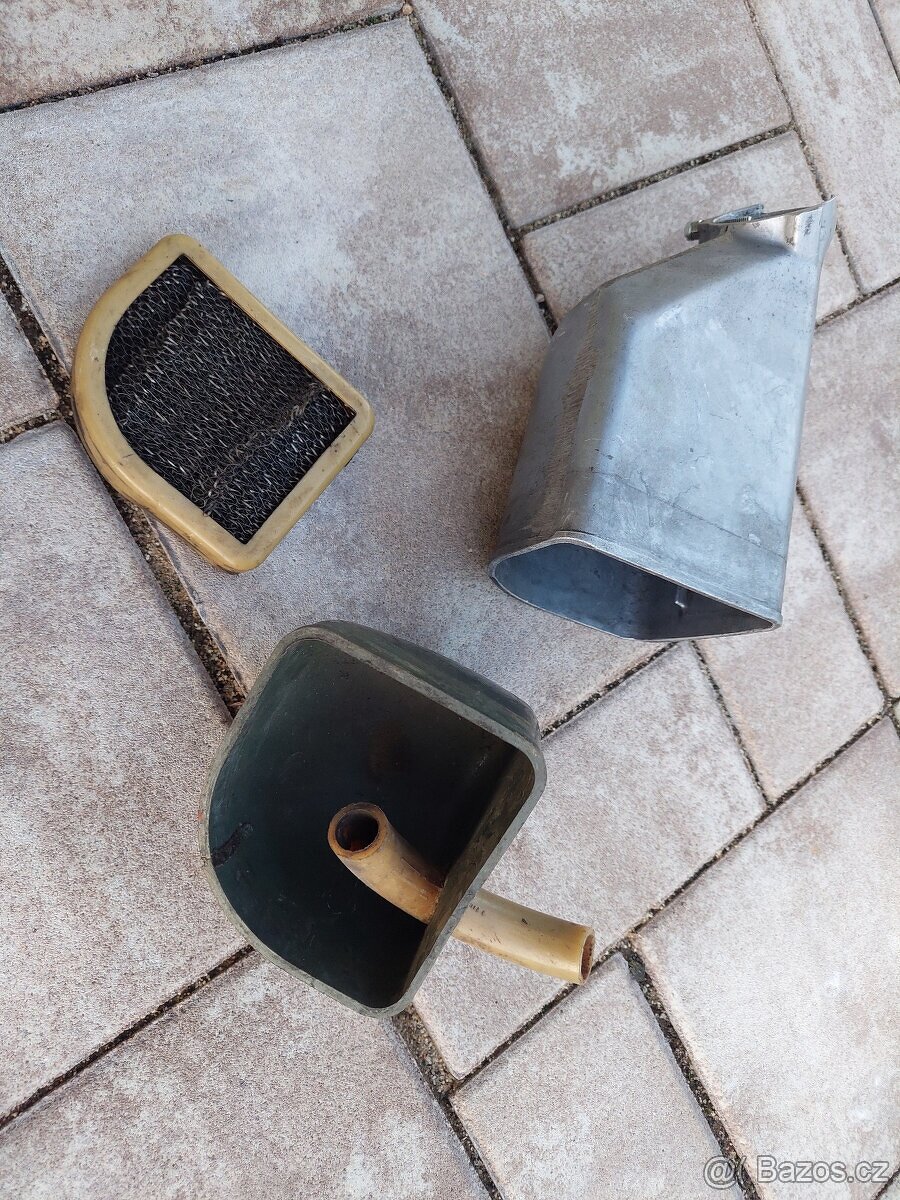 Jawa 50 pionyr - hliníkový filtrbox, první typ, rok 1962, 63 - 10