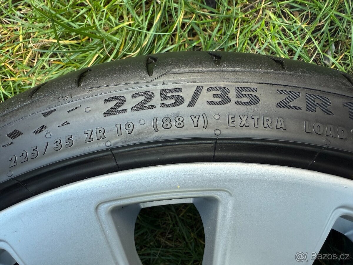 Kompletní letní Alu kola MAM 8 - 225/35 ZR19 XL - 5x100/112 - 10