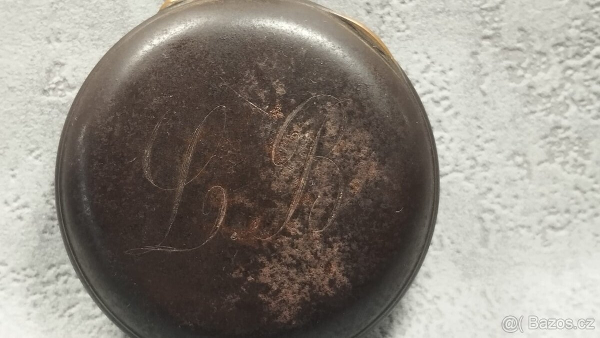 Velké kapesní hodinky zřejmě zn. Régulatéur, brynyr ocel - 10