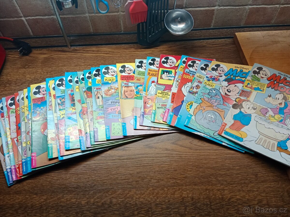 Mickey Mouse 1994 celá sada komplet 1500kč - 10