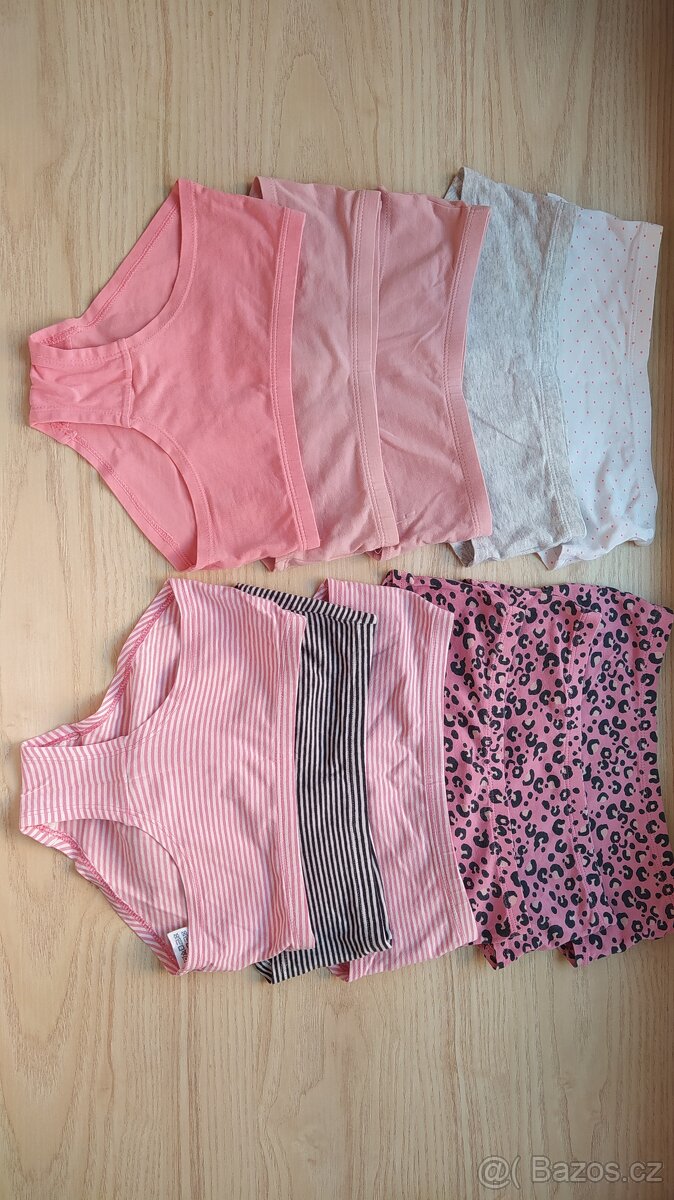 Oblečení pro holku - vel. 122/128 (11 ks) - 10