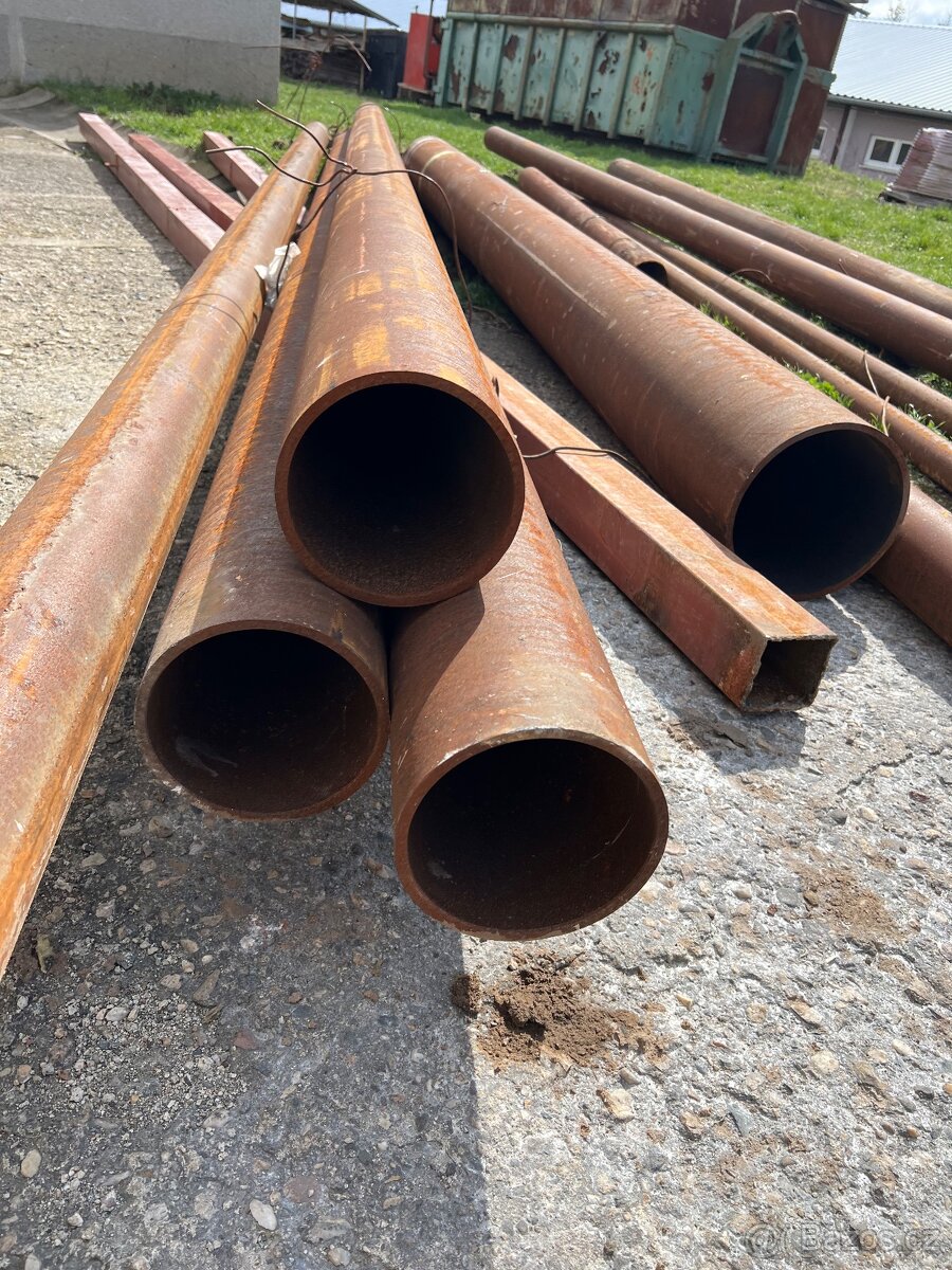 ŽELEZNÉ TRUBKY RŮZNÉ PRŮMĚRY - 10