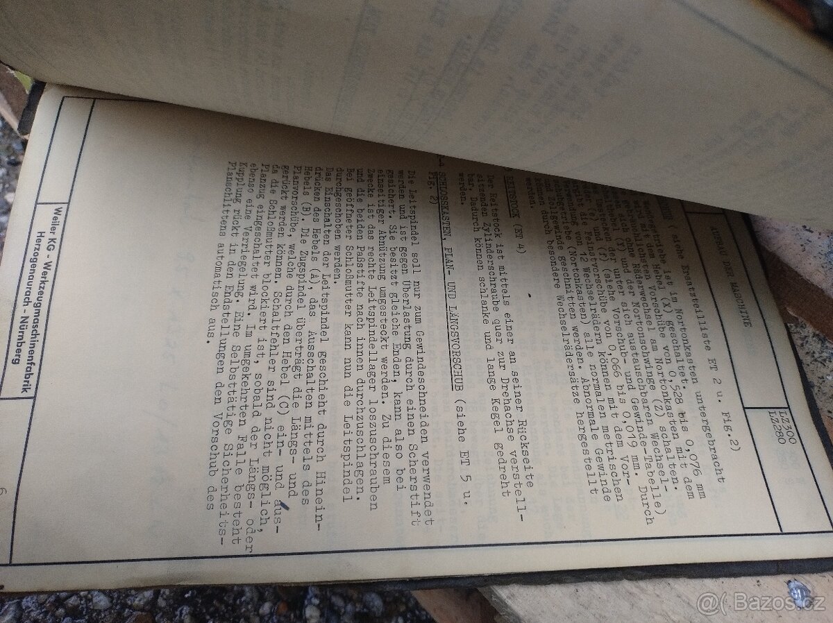 Soustruh Weiler LZ280 - 10