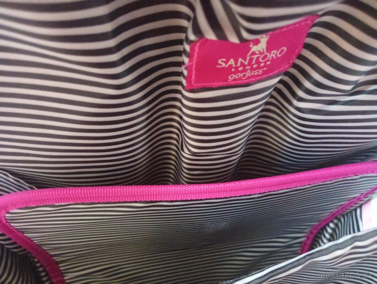 SANTORO ŠKOLNÍ BATOH, cestovní na kolečkach+ kšiltovka Sant - 10