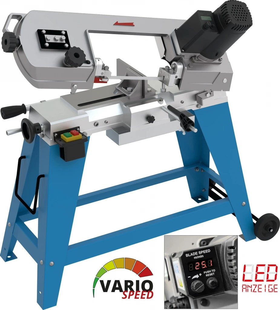 PRODÁM Pásovou pilu na kov GÜDE MBSD 116 DIGITALNÍ - 10