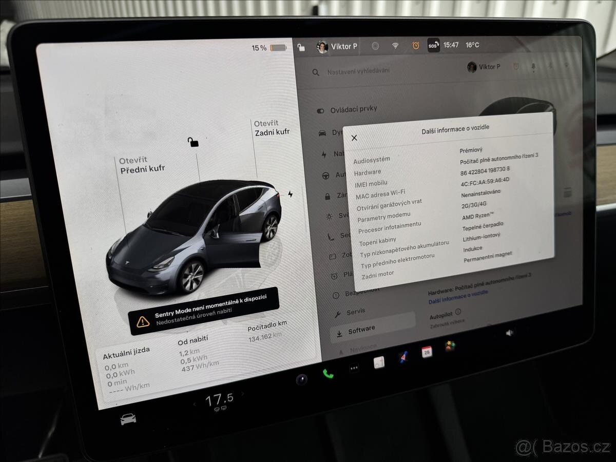Tesla Model Y LONG RANGE AWD RYZEN 2XALU - 10
