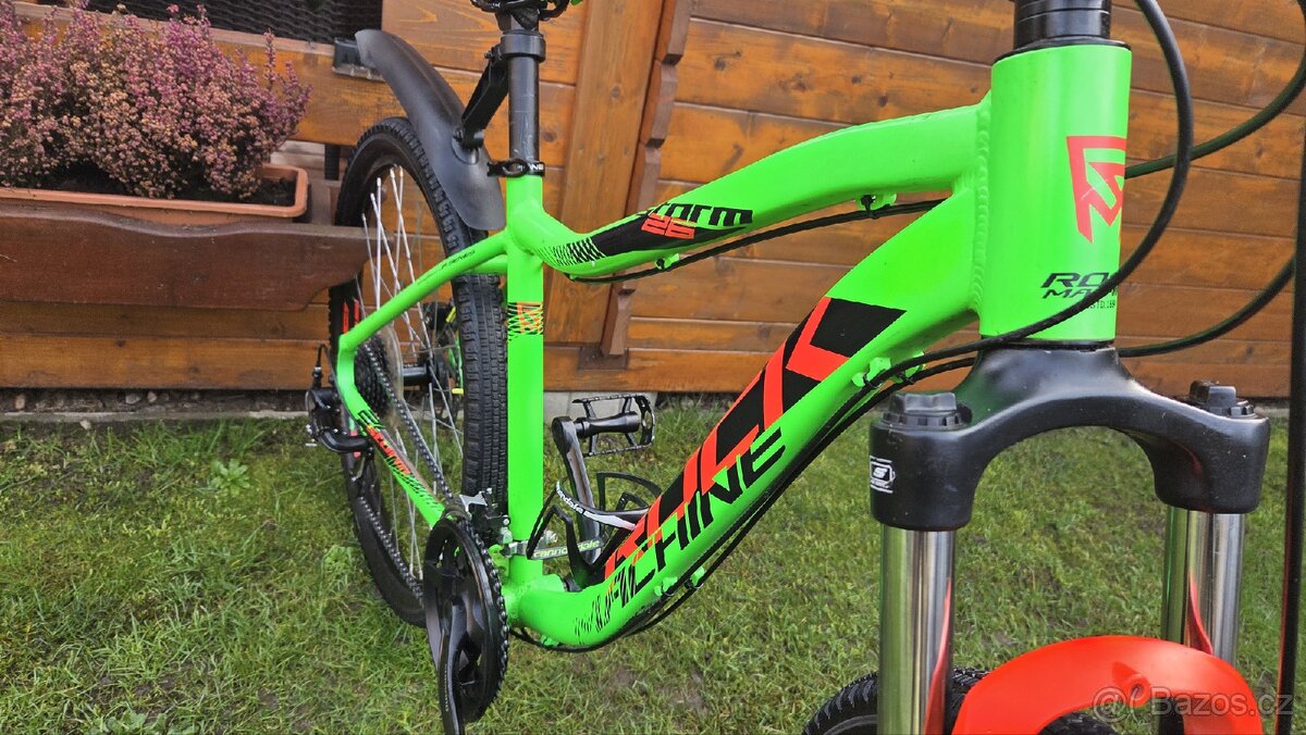 Dětské kolo 26" Rock Machine Storm postava 150-168cm. - 10