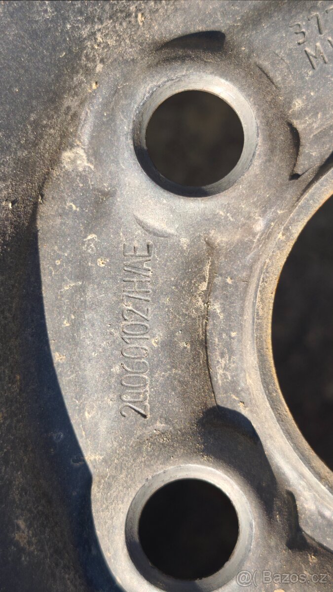 P plechová kola + zimní pneu Bridgestone - Scala, Kamiq - 10