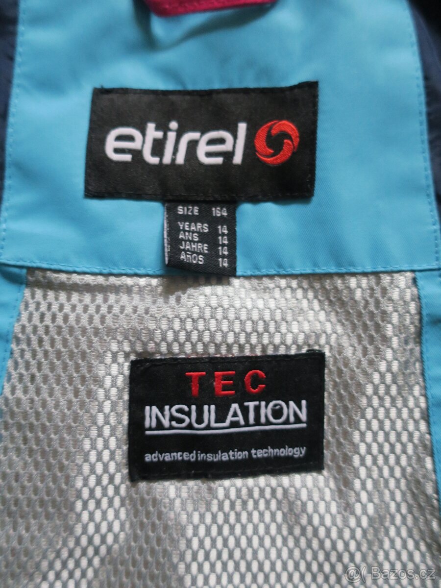 Lyžařská bunda, vodní sl.5000, zn. Etirel, vel. 164 - 10