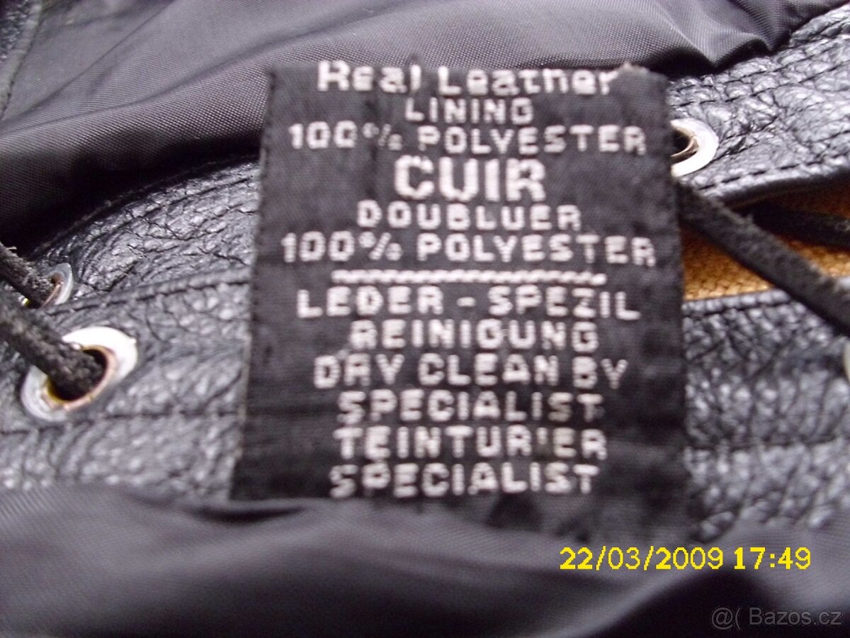 Kožená vesta Sodager Live To Ride - 10