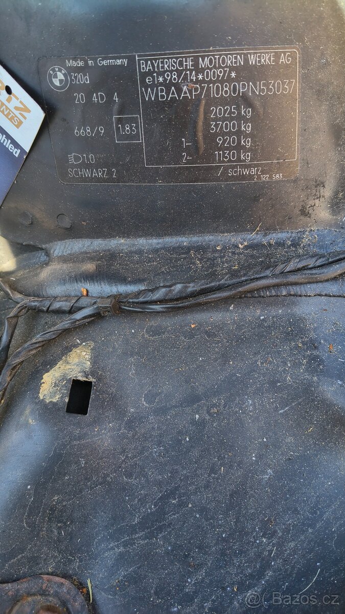 BMW E46 320d Touring automat – pojízdné – - 10