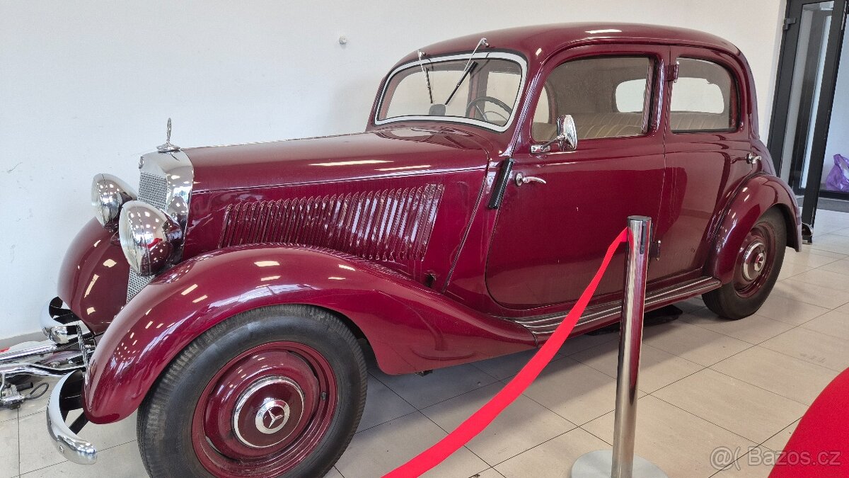 Mercedes 170 S 1949 Dívejte se na krásu jako na novou - 10