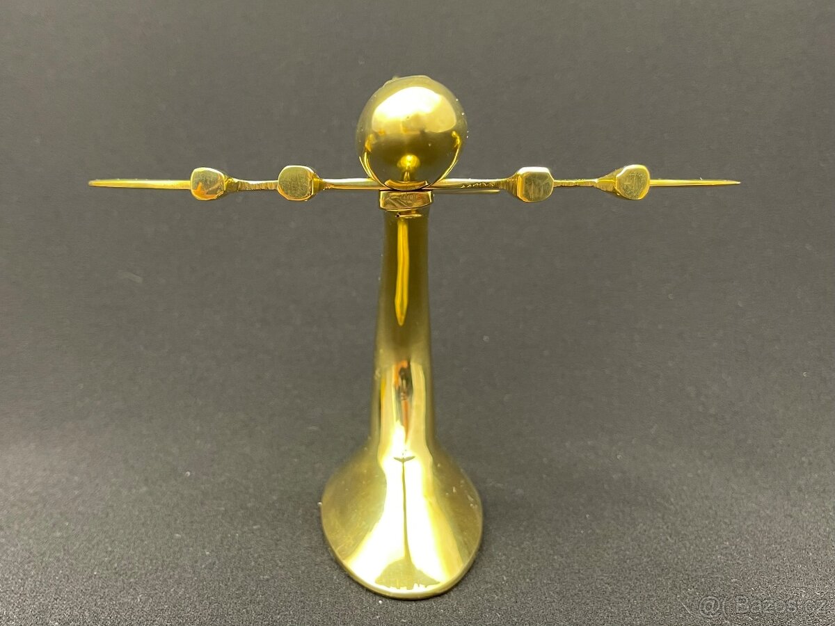 Socha bronz/mosaz Letadlo - 10