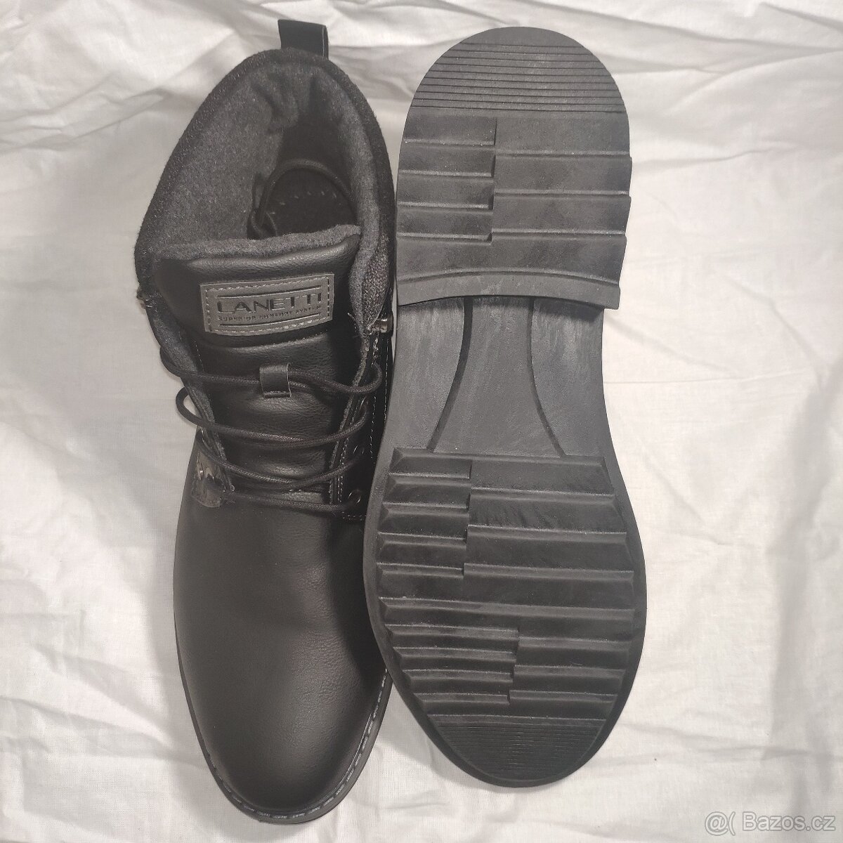 ❗❗LANETTI PÁNSKÁ KOTNÍKOVÁ OBUV, VELIKOST 46❗❗ - 10