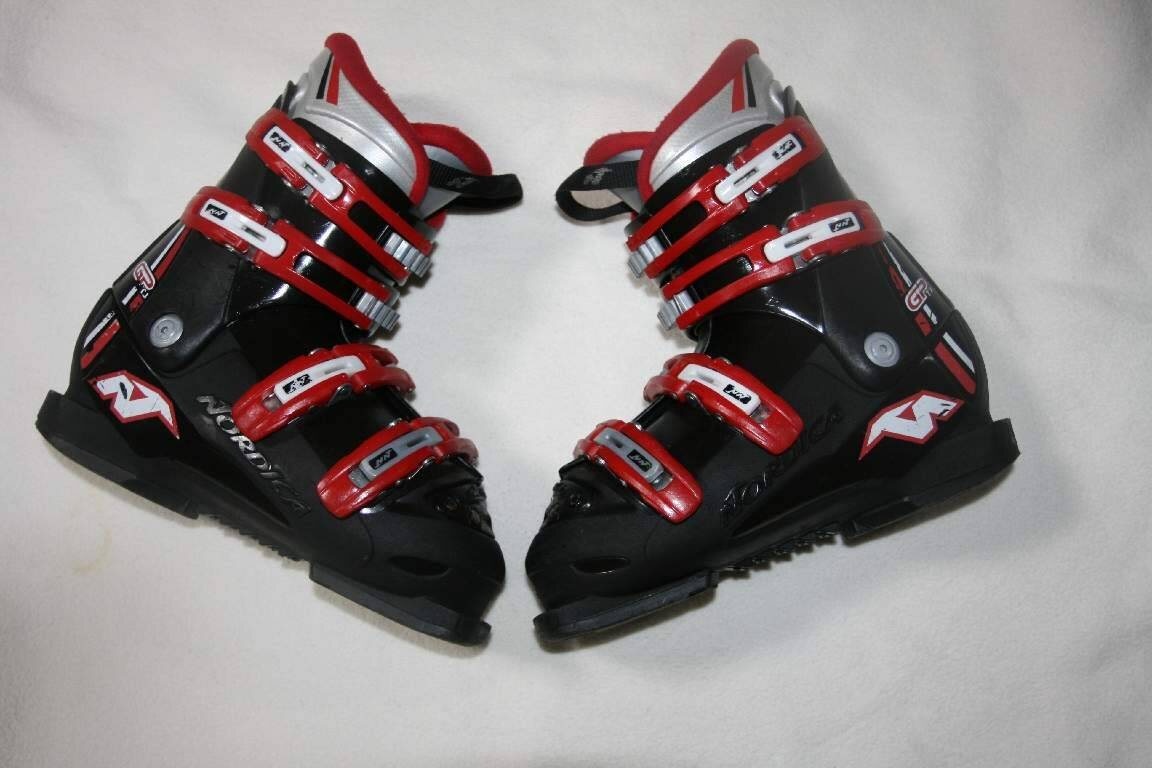 lyže stockli 110 cm , lyžaky nordica - 10