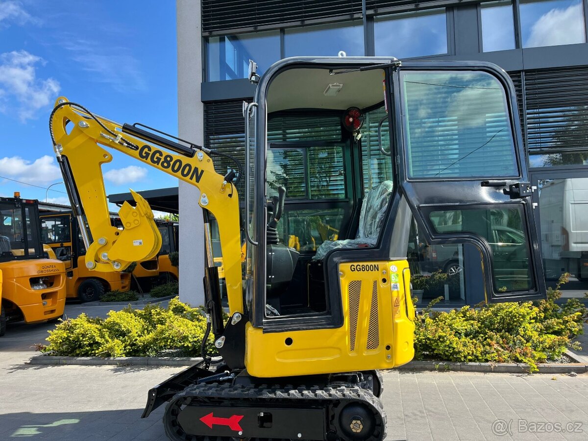 Minibáger GG 800NC Koncoročná AKCIA + Dovoz GRÁTIS - 10