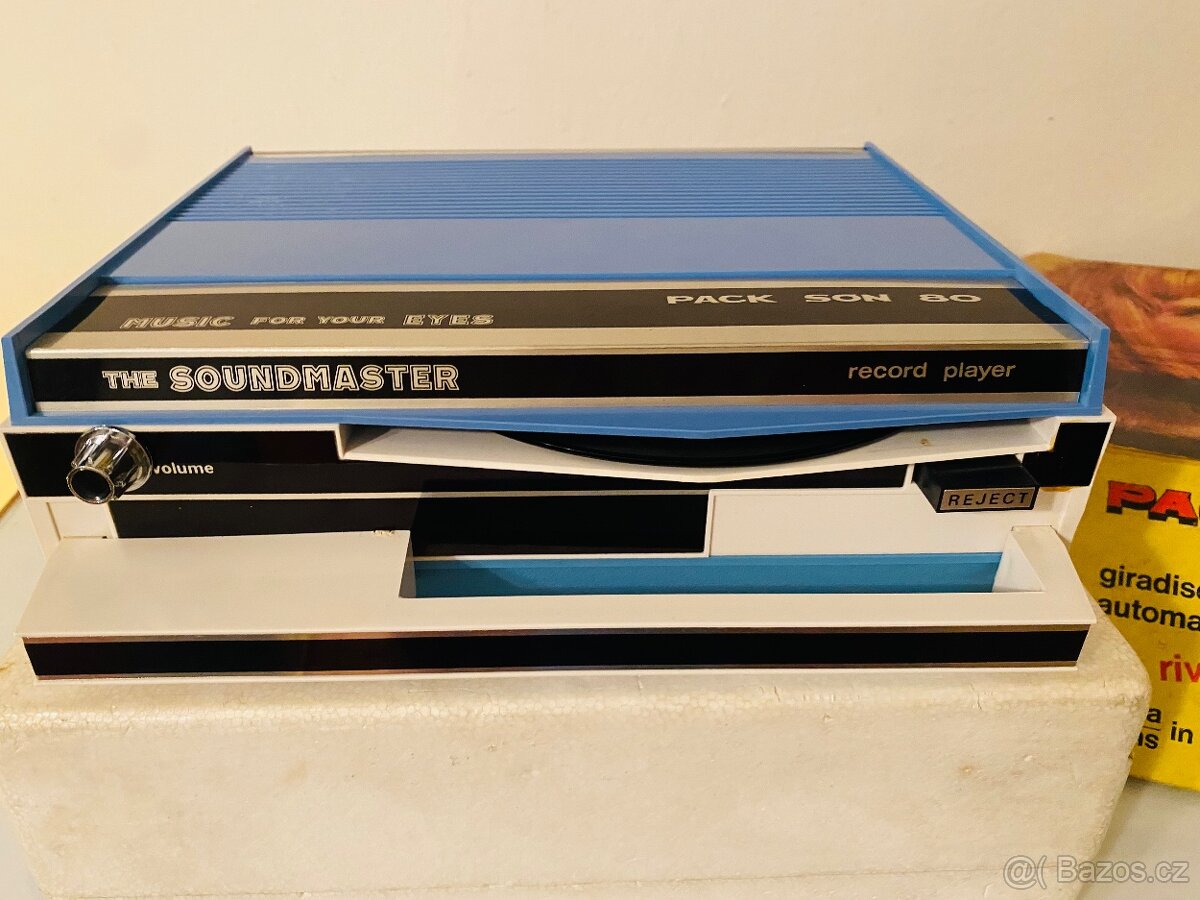 Vintage gramofon Soundmaster Pack Son 80, 70.léta - 10