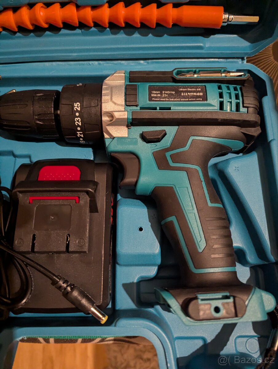 Aku vrtačky,bezuhlikový motor - 10
