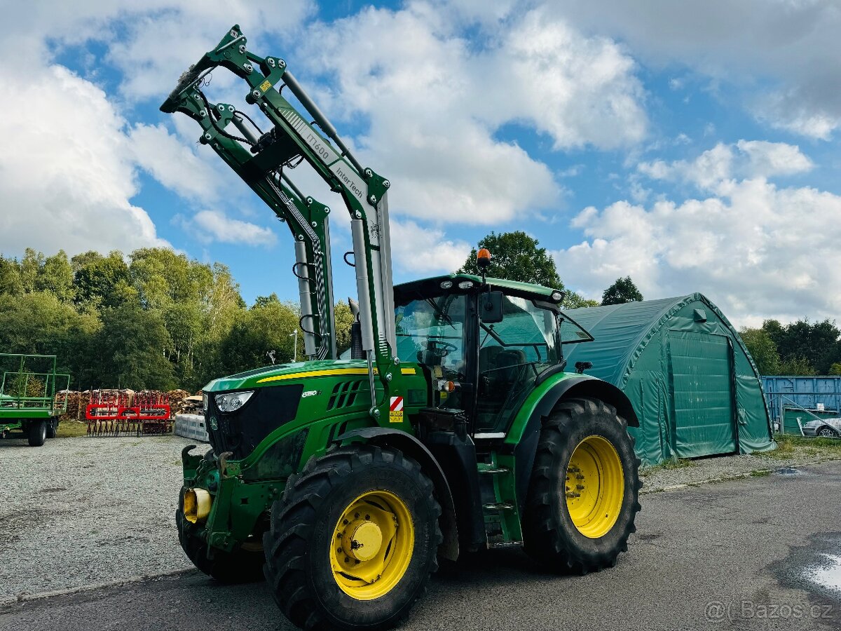 MONTUJEME ČELNÍ NAKLADAČE INTER TECH NA TRAKTORY JOHN DEERE - 10