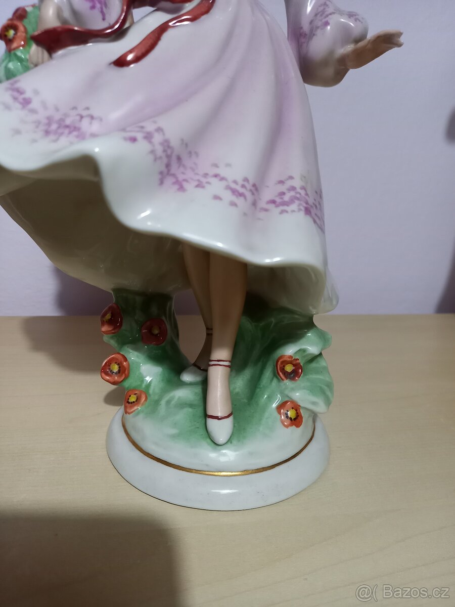 Soska Royal dux Kvetinarky ruzove - 10