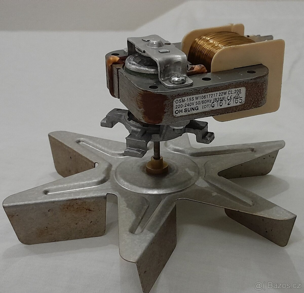 Whirlpool AKP 745 WH Oven Fan Motor : Oh Sung OSM-15S, 22W - 10