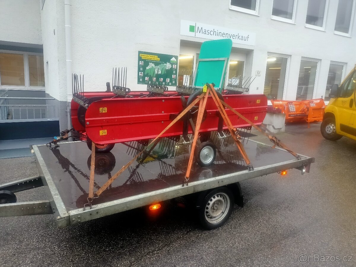 Zánovní obraceč sena široká kola - 10