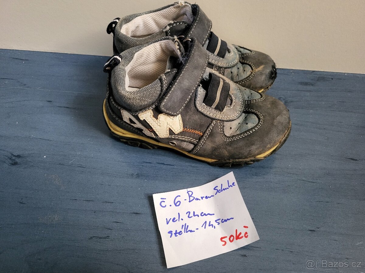 Boty vel.19, 20, 23, 24, 26, 27 - 10