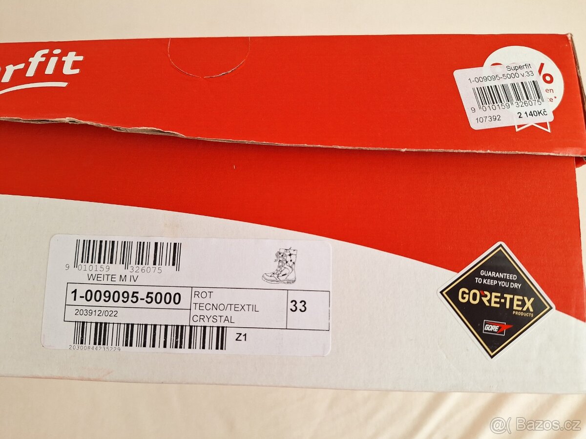 Zimní boty Superfit vel. 33 - 10